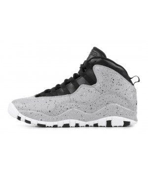 Grey jordan shop retro 10